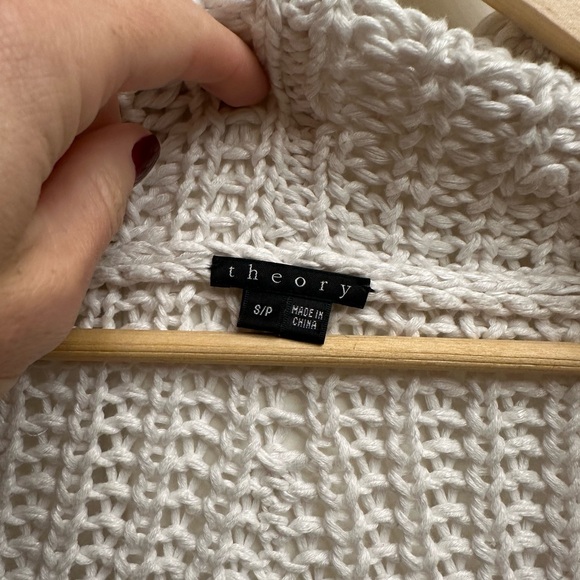 Theory chunky linen blend sweater - Renata new Malaga style - Picture 5 of 5